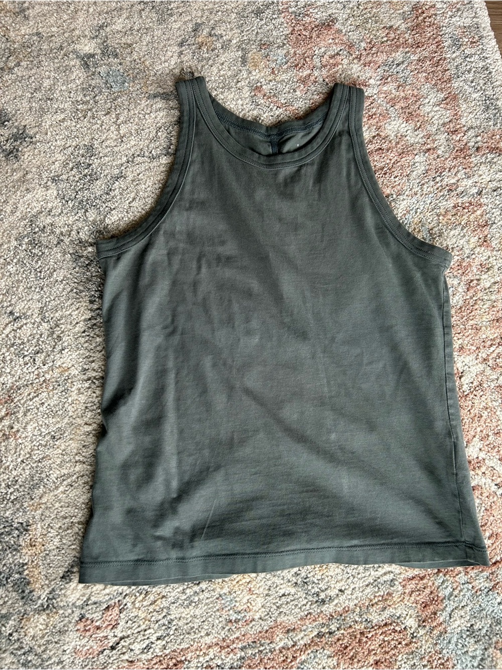 Everlane Turquoise Green Tank Top